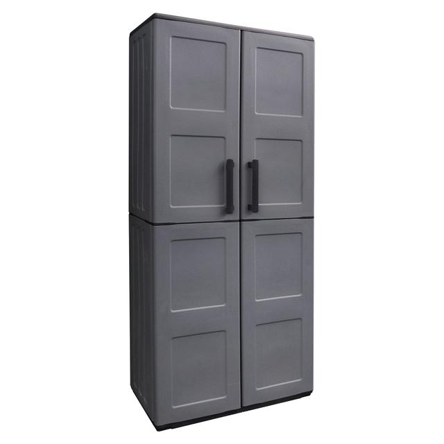 ARMADIO IN RESINA ART PLAST 2 ANTE TUTTOPIANI 68x163x37 cm GRIGIO | Tecnomat ARMADIO IN RESINA ART PLAST 2 ANTE TUTTOPIANI 68x163x37 cm GRIGIO | Tecnomat