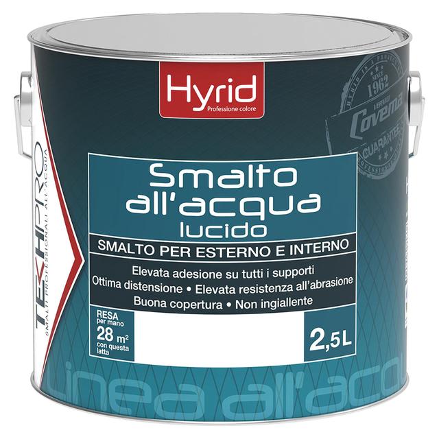 SMALTO ACQUA LUCIDO COVEMA 2,5 l BIANCO 8 m² CON 1 l | Tecnomat SMALTO ACQUA LUCIDO COVEMA 2,5 l BIANCO 8 m² CON 1 l | Tecnomat