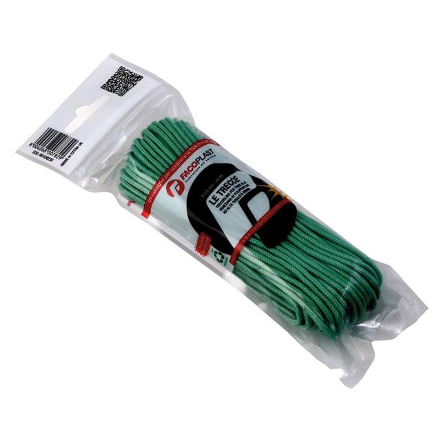 TRECCIA POLIPROPILENE FA.CO.PLAST Ø 3 mm 20 m VERDE SCURO PER VENEZIANE | Tecnomat TRECCIA POLIPROPILENE FA.CO.PLAST Ø 3 mm 20 m VERDE SCURO PER VENEZIANE | Tecnomat