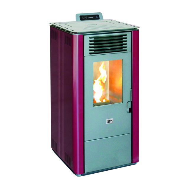 STUFA A PELLET AD ARIA ADLER GORIZIA 8,02 kW BORDEAUX | Tecnomat STUFA A PELLET AD ARIA ADLER GORIZIA 8,02 kW BORDEAUX | Tecnomat