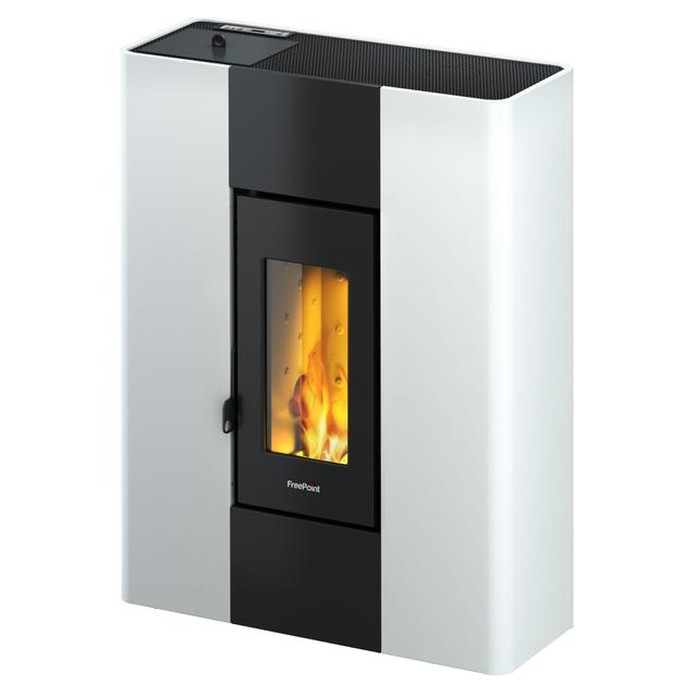 STUFA A PELLET AD ARIA FREEPOINT ROXY T2 7 kW BIANCA SLIM | Tecnomat STUFA A PELLET AD ARIA FREEPOINT ROXY T2 7 kW BIANCA SLIM | Tecnomat