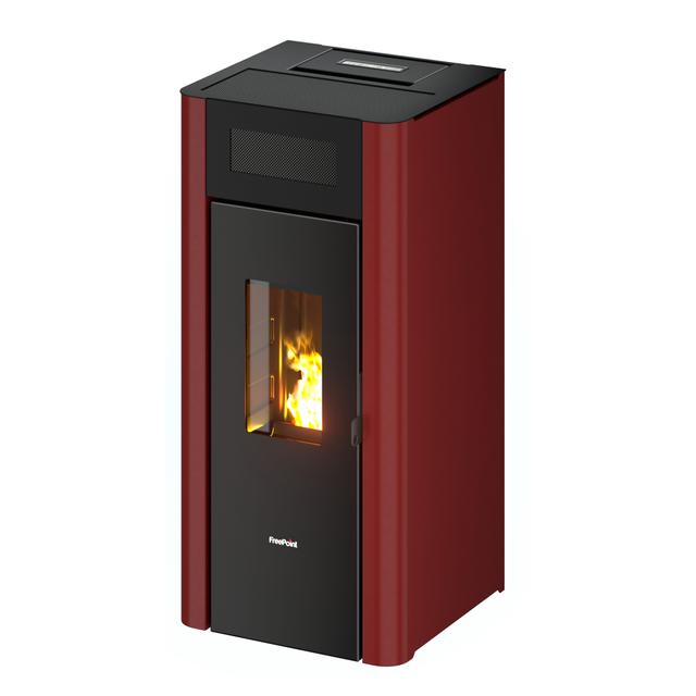 STUFA A PELLET ARIA FREEPOINT AMARANTO 9 8,5 kW BORDEAUX | Tecnomat STUFA A PELLET ARIA FREEPOINT AMARANTO 9 8,5 kW BORDEAUX | Tecnomat