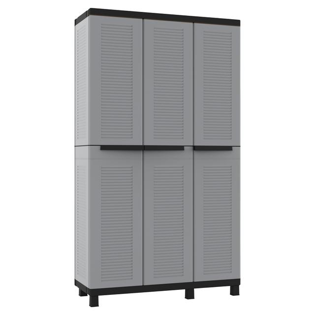 ARMADIO IN RESINA TERRY 3 ANTE TUTTOPIANI PORTASCOPE 102x181x39 cm (LxHxP) | Tecnomat ARMADIO IN RESINA TERRY 3 ANTE TUTTOPIANI PORTASCOPE 102x181x39 cm (LxHxP) | Tecnomat