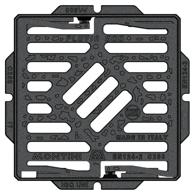 CADITOIA IN GHISA PLUVIA 500 50x50 cm CLASSE C250 | Tecnomat CADITOIA IN GHISA PLUVIA 500 50x50 cm CLASSE C250 | Tecnomat
