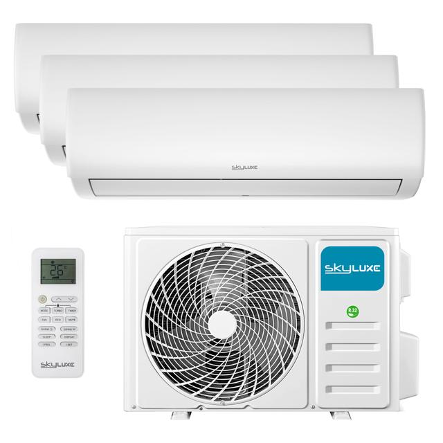 CONDIZIONATORE SKYLUXE TRIAL 9000+9000+ 12000 BTU VEGA EER 3,23 COP 3,71 A++/A+ | Tecnomat CONDIZIONATORE SKYLUXE TRIAL 9000+9000+ 12000 BTU VEGA EER 3,23 COP 3,71 A++/A+ | Tecnomat