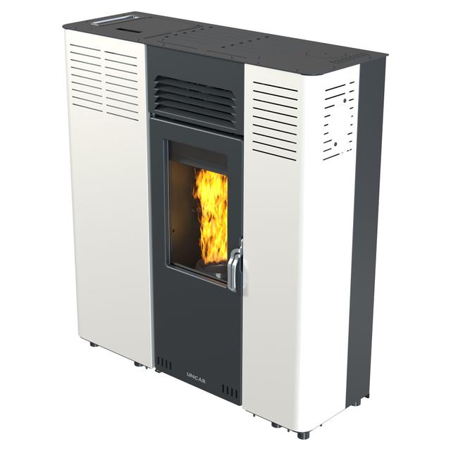STUFA A PELLET AD ARIA LINCAR WALLIS CANALIZZATA 9,7 kW BIANCA | Tecnomat STUFA A PELLET AD ARIA LINCAR WALLIS CANALIZZATA 9,7 kW BIANCA | Tecnomat