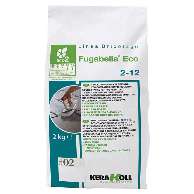 STUCCO FUGABELLA NEW 2-12 2 kg KERAKOLL 02 BIANCO | Tecnomat STUCCO FUGABELLA NEW 2-12 2 kg KERAKOLL 02 BIANCO | Tecnomat