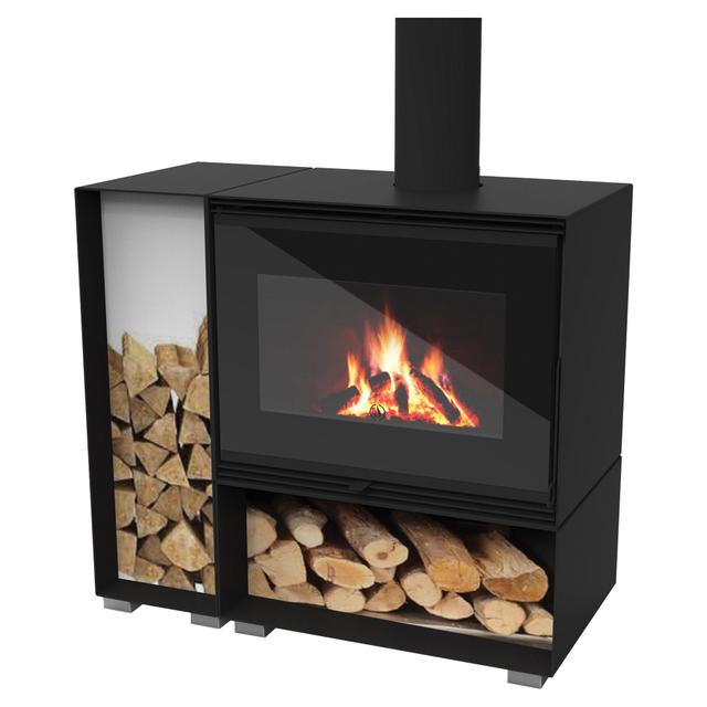 STUFA LEGNA LINEA VZ QUEBEC 10,2 kW NERA | Tecnomat STUFA LEGNA LINEA VZ QUEBEC 10,2 kW NERA | Tecnomat