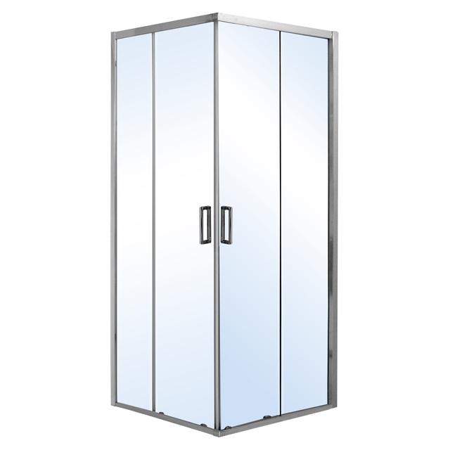 BOX DOCCIA MUSA RETTANGOLARE 70x90 H 190 cm PROFILI ARGENTO LUCIDO VETRO TRASPARENTE 6 mm | Tecnomat BOX DOCCIA MUSA RETTANGOLARE 70x90 H 190 cm PROFILI ARGENTO LUCIDO VETRO TRASPARENTE 6 mm | Tecnomat