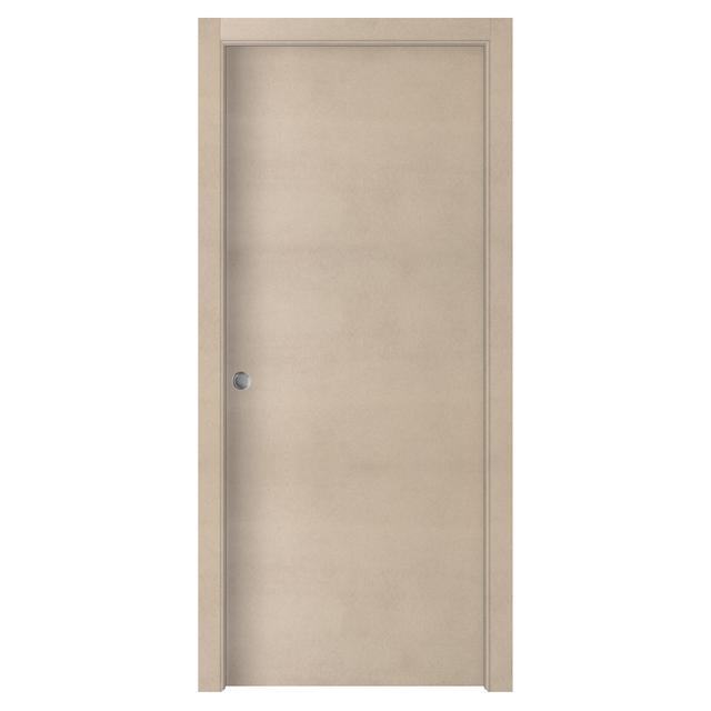 PORTA DA INTERNO SCORREVOLE INTERNO MURO GREZZA LIVINGDOOR 90x210 cm (LxH) | Tecnomat PORTA DA INTERNO SCORREVOLE INTERNO MURO GREZZA LIVINGDOOR 90x210 cm (LxH) | Tecnomat