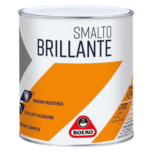 SMALTO SOLVENTE BRILLANTE BOERO BIANCO GHIACCIO 0,75l FERRO LEGNO 12 m² CON 1 l PRONTO USO | Tecnomat SMALTO SOLVENTE BRILLANTE BOERO BIANCO GHIACCIO 0,75l FERRO LEGNO 12 m² CON 1 l PRONTO USO | Tecnomat