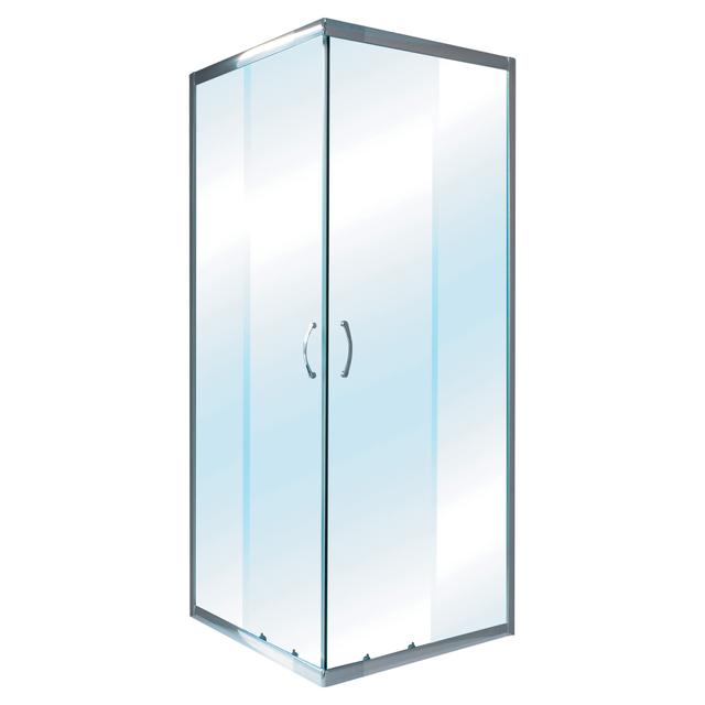 BOX DOCCIA QUATTRO QUADRATO (68-78)x (68-78) H190cm PROFILI CROMO TEMPERATO STAMPATO 4mm | Tecnomat BOX DOCCIA QUATTRO QUADRATO (68-78)x (68-78) H190cm PROFILI CROMO TEMPERATO STAMPATO 4mm | Tecnomat