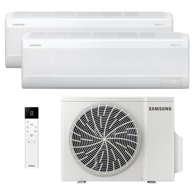 CONDIZIONATORE SAMSUNG DUAL 9000+12000 BTU WINDFREE COMFORT S2 EER 4,16 COP 4,77 A+++/A++ | Tecnomat CONDIZIONATORE SAMSUNG DUAL 9000+12000 BTU WINDFREE COMFORT S2 EER 4,16 COP 4,77 A+++/A++ | Tecnomat