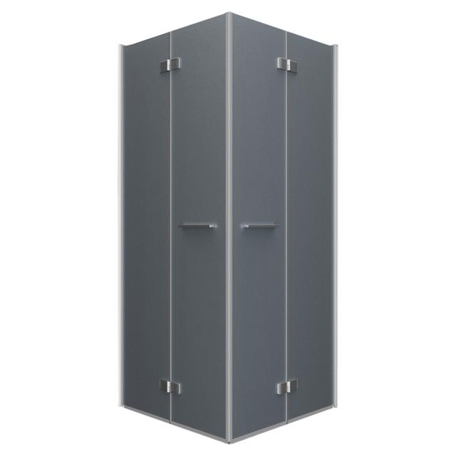 LATO ANGOLO LIGHT PIEGHEVOLE 77,5-79,5 H200 cm SX VETRO TEMPERATO SATINATO 6 mm CROMATO REV | Tecnomat LATO ANGOLO LIGHT PIEGHEVOLE 77,5-79,5 H200 cm SX VETRO TEMPERATO SATINATO 6 mm CROMATO REV | Tecnomat