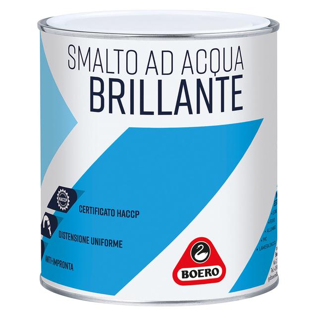 SMALTO ACQUA BRILLANTE BOERO BIANCO 2,5 l FERRO LEGNO MURO PVC 10-12 m² CON 1 l | Tecnomat SMALTO ACQUA BRILLANTE BOERO BIANCO 2,5 l FERRO LEGNO MURO PVC 10-12 m² CON 1 l | Tecnomat