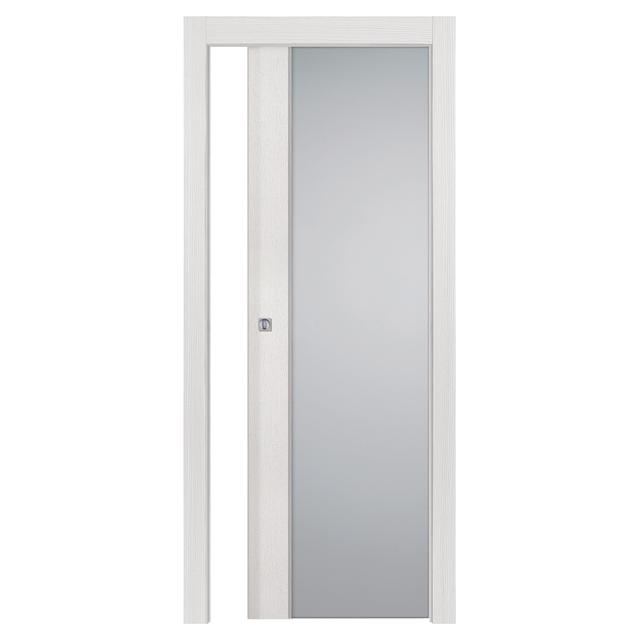 PORTA DA INTERNO SCORREVOLE INTERNO MURO FLORA NEW CONTRACT EFFEBIQUATTRO 80x210 cm (LxH) REVERSIBILE | Tecnomat PORTA DA INTERNO SCORREVOLE INTERNO MURO FLORA NEW CONTRACT EFFEBIQUATTRO 80x210 cm (LxH) REVERSIBILE | Tecnomat