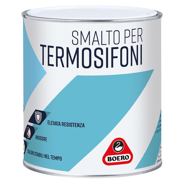 SMALTO ACQUA PER TERMOSIFONI BOERO 2,5 l BIANCO PRONTO USO 10-12 m² CON 1 l | Tecnomat SMALTO ACQUA PER TERMOSIFONI BOERO 2,5 l BIANCO PRONTO USO 10-12 m² CON 1 l | Tecnomat
