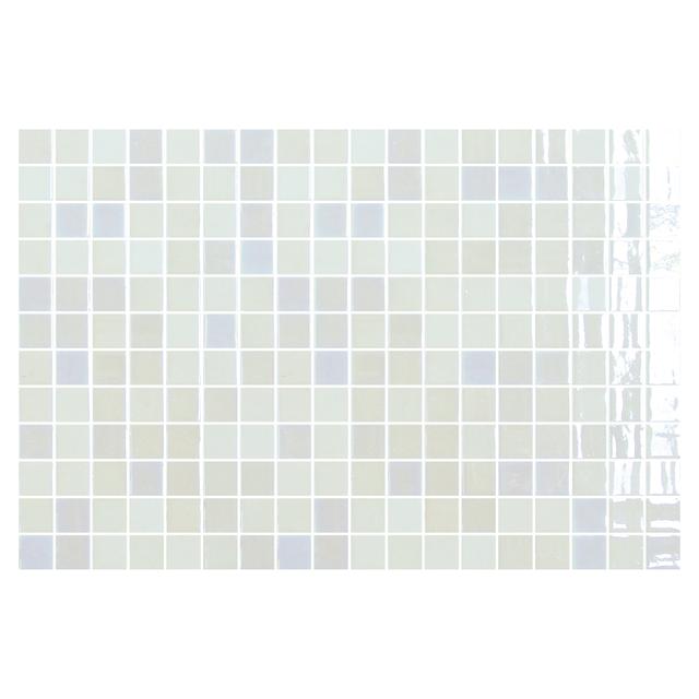 MOSAICO LUSTER BLANCO 31x46,7x0,49 cm PASTA DI VETRO PEI 2 VENDITA AL FOGLIO | Tecnomat MOSAICO LUSTER BLANCO 31x46,7x0,49 cm PASTA DI VETRO PEI 2 VENDITA AL FOGLIO | Tecnomat