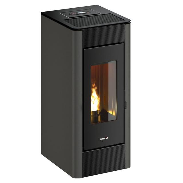 STUFA PELLET AD ARIA FREEPOINT INDACO 11 10 kW ANTRACITE | Tecnomat STUFA PELLET AD ARIA FREEPOINT INDACO 11 10 kW ANTRACITE | Tecnomat