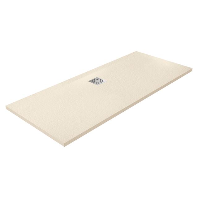 PIATTO DOCCIA EFFETTO PIETRA MARMORESINA TORTORA 70x170 cm H 3 cm PILETTA Ø 90 mm | Tecnomat PIATTO DOCCIA EFFETTO PIETRA MARMORESINA TORTORA 70x170 cm H 3 cm PILETTA Ø 90 mm | Tecnomat