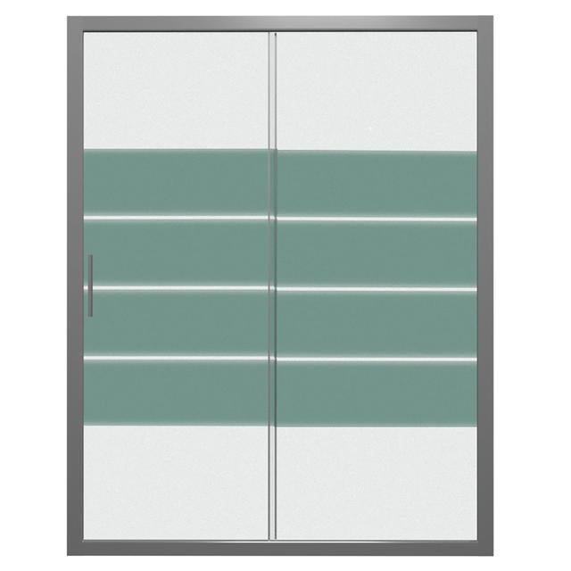 PORTA DOCCIA FLORA SCORREVOLE (116-124) H190cm VETRO TEMPERATO 6mm SERIGRAFATO PROFILI CROMATI | Tecnomat PORTA DOCCIA FLORA SCORREVOLE (116-124) H190cm VETRO TEMPERATO 6mm SERIGRAFATO PROFILI CROMATI | Tecnomat