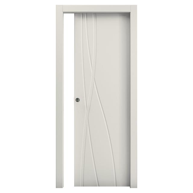 PORTA DA INTERNO SCORREVOLE INTERNO MURO PAOLA NEW CONTRACT EFFEBIQUATTRO 70x210 cm (LxH) REVERSIBILE | Tecnomat PORTA DA INTERNO SCORREVOLE INTERNO MURO PAOLA NEW CONTRACT EFFEBIQUATTRO 70x210 cm (LxH) REVERSIBILE | Tecnomat