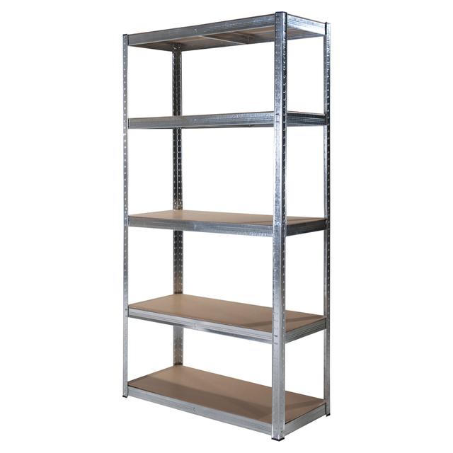 SCAFFALE LEGNO/METALLO 5 RIPIANI 175 kg ZINCATO AD INCASTRO 90x176x40 cm (LxHxP) | Tecnomat SCAFFALE LEGNO/METALLO 5 RIPIANI 175 kg ZINCATO AD INCASTRO 90x176x40 cm (LxHxP) | Tecnomat