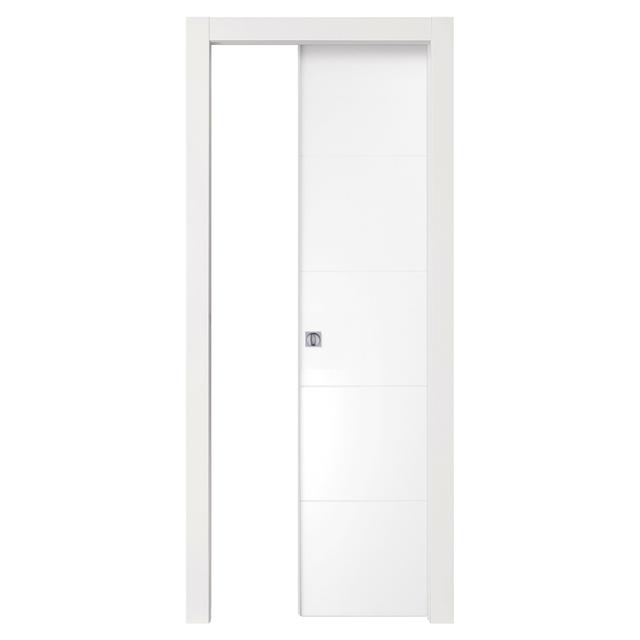 PORTA DA INTERNO SCORREVOLE INTERNO MURO IRIS NEW CONTRACT EFFEBIQUATTRO 60x210 cm (LxH) REVERSIBILE | Tecnomat PORTA DA INTERNO SCORREVOLE INTERNO MURO IRIS NEW CONTRACT EFFEBIQUATTRO 60x210 cm (LxH) REVERSIBILE | Tecnomat