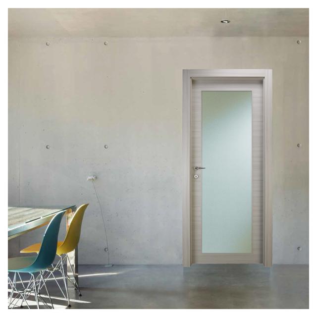 PORTA DA INTERNO BATTENTE VETRATA BEA ZANINI 80x210 cm (LxH) REVERSIBILE | Tecnomat PORTA DA INTERNO BATTENTE VETRATA BEA ZANINI 80x210 cm (LxH) REVERSIBILE | Tecnomat