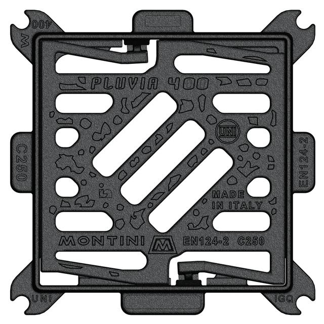 CADITOIA IN GHISA PLUVIA 400 40x40 cm CLASSE C250 | Tecnomat CADITOIA IN GHISA PLUVIA 400 40x40 cm CLASSE C250 | Tecnomat