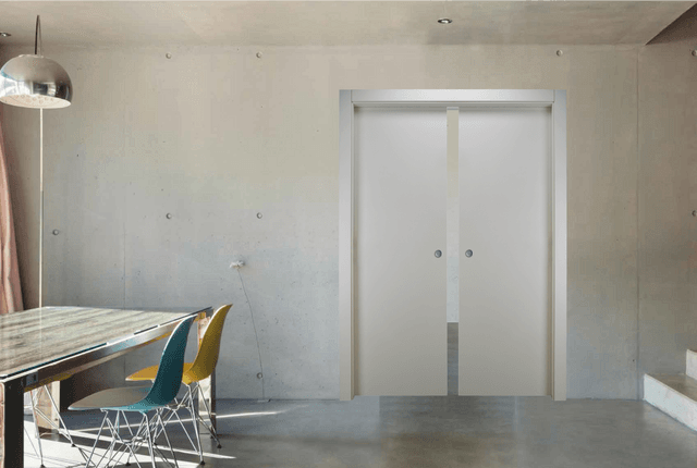 PORTA DA INTERNO SCORREVOLE INTERNO MURO LUDOVICA ZANINI 70x210 cm (LxH) REVERSIBILE | Tecnomat PORTA DA INTERNO SCORREVOLE INTERNO MURO LUDOVICA ZANINI 70x210 cm (LxH) REVERSIBILE | Tecnomat