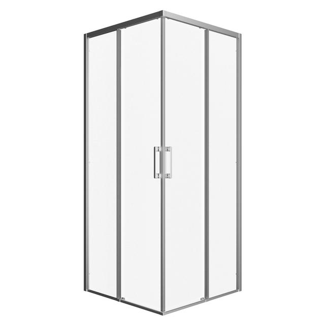 LATO PER ANGOLO FILA (77-79) H 200 cm SINISTRA VETRO TRASPARENTE 6 mm PROFILI ARGENTO LUCIDO | Tecnomat LATO PER ANGOLO FILA (77-79) H 200 cm SINISTRA VETRO TRASPARENTE 6 mm PROFILI ARGENTO LUCIDO | Tecnomat