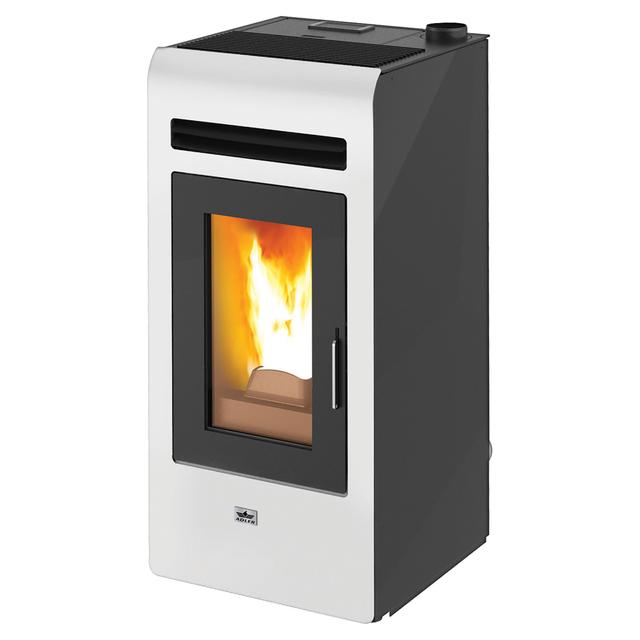 STUFA A PELLET ADLER CORTINA 12 ARIA 10,8 kW BIANCA | Tecnomat STUFA A PELLET ADLER CORTINA 12 ARIA 10,8 kW BIANCA | Tecnomat