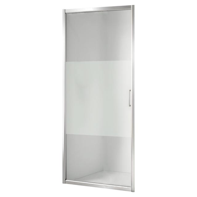 PORTA DOCCIA VITA BATTENTE 77-82 195 cm VETRO TEMPERATO SERIGRAFATO 6 mm PROFILI ARGENTO LUCIDO | Tecnomat PORTA DOCCIA VITA BATTENTE 77-82 195 cm VETRO TEMPERATO SERIGRAFATO 6 mm PROFILI ARGENTO LUCIDO | Tecnomat