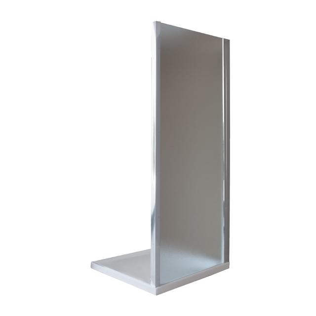 LATO FISSO ADENIA (87-89) H190 cm VETRO TEMPERATO STAMPATO 6 mm PROFILI CROMATI | Tecnomat LATO FISSO ADENIA (87-89) H190 cm VETRO TEMPERATO STAMPATO 6 mm PROFILI CROMATI | Tecnomat