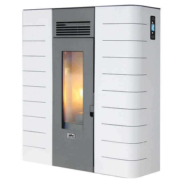 STUFA A PELLET ADLER IRIS 12 CANALIZZATA BIANCA | Tecnomat STUFA A PELLET ADLER IRIS 12 CANALIZZATA BIANCA | Tecnomat