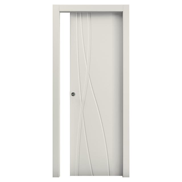 PORTA DA INTERNO SCORREVOLE INTERNO MURO PAOLA NEW CONTRACT EFFEBIQUATTRO 80x210 cm (LxH) REVERSIBILE | Tecnomat PORTA DA INTERNO SCORREVOLE INTERNO MURO PAOLA NEW CONTRACT EFFEBIQUATTRO 80x210 cm (LxH) REVERSIBILE | Tecnomat