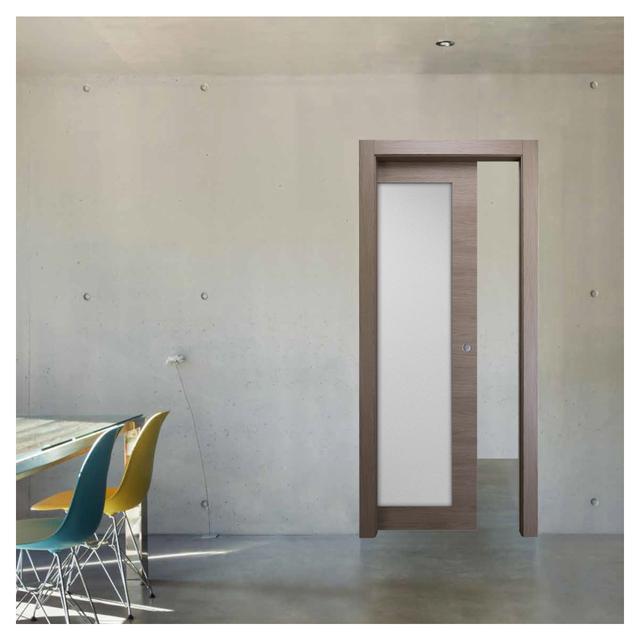 PORTA DA INTERNO SCORREVOLE INTERNO MURO FEDERICA ZANINI 70x210 cm (LxH) REVERSIBILE | Tecnomat PORTA DA INTERNO SCORREVOLE INTERNO MURO FEDERICA ZANINI 70x210 cm (LxH) REVERSIBILE | Tecnomat