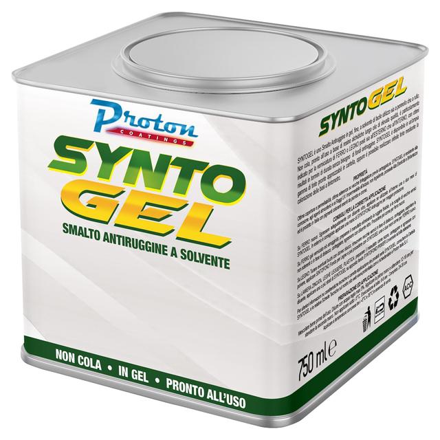 SMALTO ANTIRUGGINE GEL PROTON BIANCO 0,75 l FERRO METALLO 8-9 m² CON 1 l | Tecnomat SMALTO ANTIRUGGINE GEL PROTON BIANCO 0,75 l FERRO METALLO 8-9 m² CON 1 l | Tecnomat