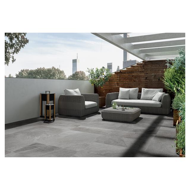 PAVIMENTO ESTERNO SLATE GRIGIO 45x90x1 cm RETTIFICATO PEI4 R11 GRES PORCELLANATO | Tecnomat PAVIMENTO ESTERNO SLATE GRIGIO 45x90x1 cm RETTIFICATO PEI4 R11 GRES PORCELLANATO | Tecnomat