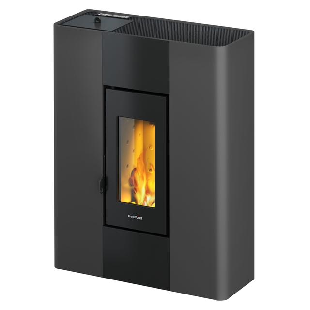 STUFA A PELLET AD ARIA FREEPOINT ROXY T2 7 kW ANTRACITE SLIM | Tecnomat STUFA A PELLET AD ARIA FREEPOINT ROXY T2 7 kW ANTRACITE SLIM | Tecnomat