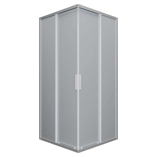 LATO PER ANGOLO LIGHT SCORREVOLE 77-79 H 195 cm VETRO TEMPERATO SATINATO 6 mm CROMATO REV | Tecnomat LATO PER ANGOLO LIGHT SCORREVOLE 77-79 H 195 cm VETRO TEMPERATO SATINATO 6 mm CROMATO REV | Tecnomat