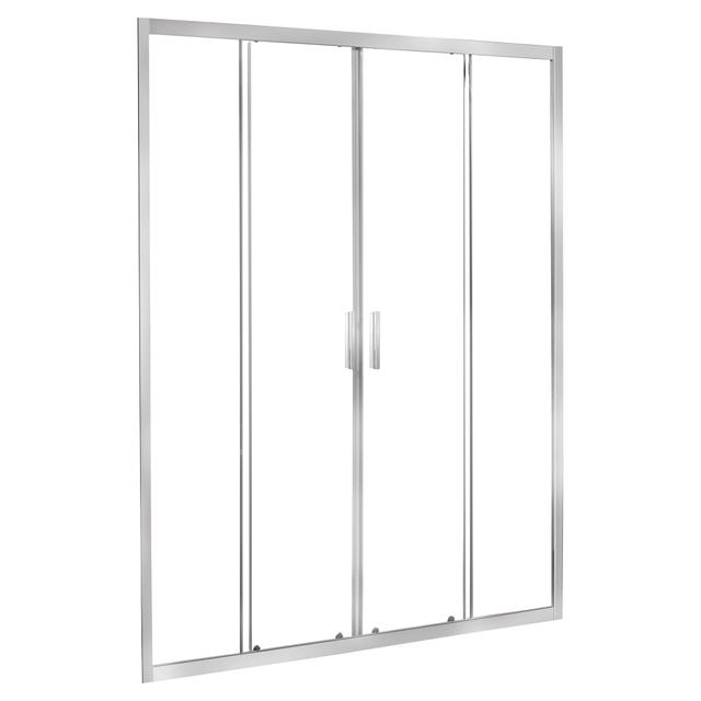 PORTA DOCCIA FENIS SCORREVOLE 168-172 cm H 190 cm VETRO TRASPARENTE 6mm PROFILI METALLO CROMATO | Tecnomat PORTA DOCCIA FENIS SCORREVOLE 168-172 cm H 190 cm VETRO TRASPARENTE 6mm PROFILI METALLO CROMATO | Tecnomat