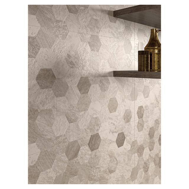 RIVESTIMENTO EARTH HEXAGON 60x120x0,95 cm PEI5 R10 GRES PORCELLANATO | Tecnomat RIVESTIMENTO EARTH HEXAGON 60x120x0,95 cm PEI5 R10 GRES PORCELLANATO | Tecnomat