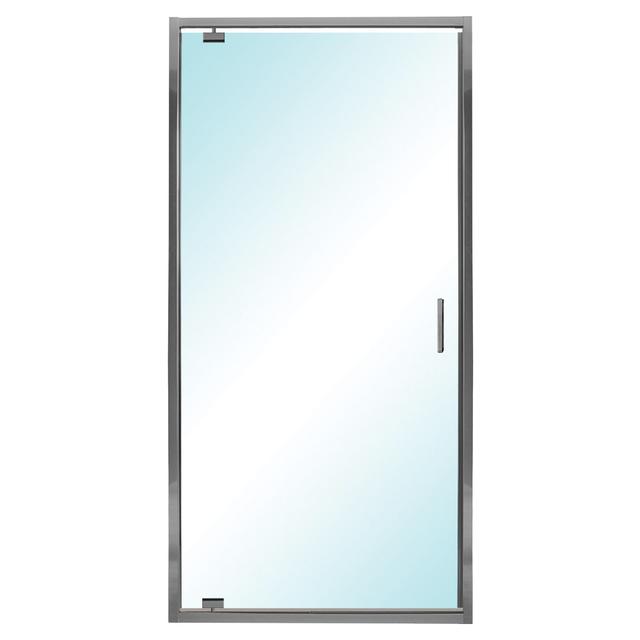 PORTA DOCCIA LASER BATTENTE 87-92 200 cm VETRO TEMPERATO TRASPARENTE 8 mm PROFILI ARGENTO LUCIDO | Tecnomat PORTA DOCCIA LASER BATTENTE 87-92 200 cm VETRO TEMPERATO TRASPARENTE 8 mm PROFILI ARGENTO LUCIDO | Tecnomat