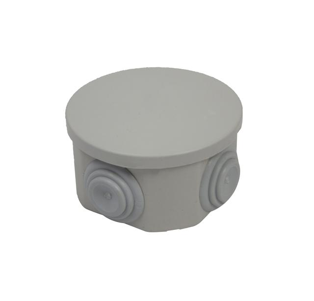 SCATOLA DI DERIVAZIONE ESTERNA Ø 80mm CON 4 PASSACAVI | Tecnomat SCATOLA DI DERIVAZIONE ESTERNA Ø 80mm CON 4 PASSACAVI | Tecnomat