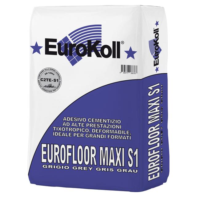 COLLA EUROFLOOR MAXI EUROKOLL PER INTERNI ED ESTERNI 25 kg C2TES1 | Tecnomat COLLA EUROFLOOR MAXI EUROKOLL PER INTERNI ED ESTERNI 25 kg C2TES1 | Tecnomat