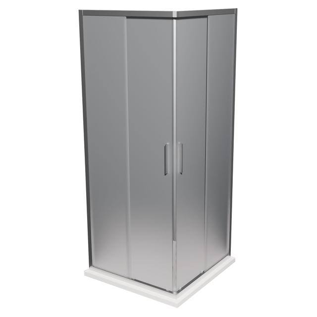 LATO PER ANGOLO SMART (87-89) H195 cm VETRO TEMPERATO SATINATO 6 mm ALLUMINIO BRILLANTATO | Tecnomat LATO PER ANGOLO SMART (87-89) H195 cm VETRO TEMPERATO SATINATO 6 mm ALLUMINIO BRILLANTATO | Tecnomat