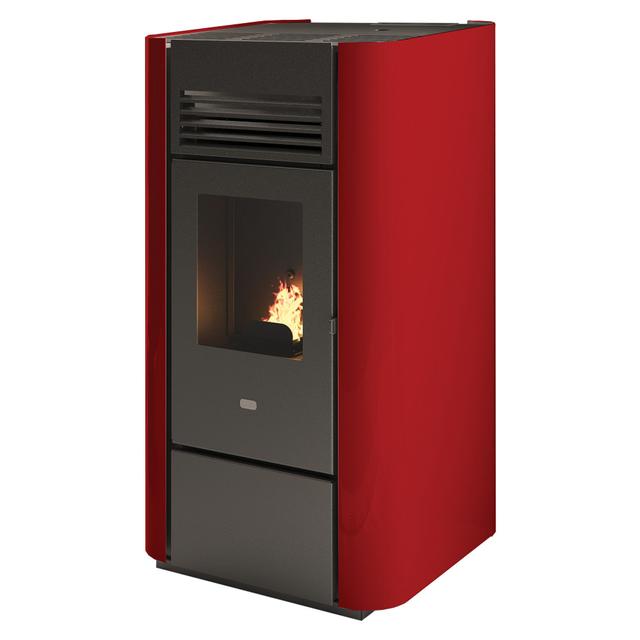 STUFA PELLET AD ARIA PUNTOFUOCO DELIA 8,4 kW ROSSA | Tecnomat STUFA PELLET AD ARIA PUNTOFUOCO DELIA 8,4 kW ROSSA | Tecnomat