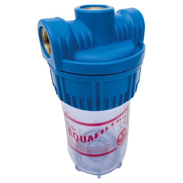 CONTENITORE FILTRO AQUAFILTRA H 10" PN 9 ATTACCHI IN OTTONE F 1" STAFFABILE | Tecnomat CONTENITORE FILTRO AQUAFILTRA H 10" PN 9 ATTACCHI IN OTTONE F 1" STAFFABILE | Tecnomat